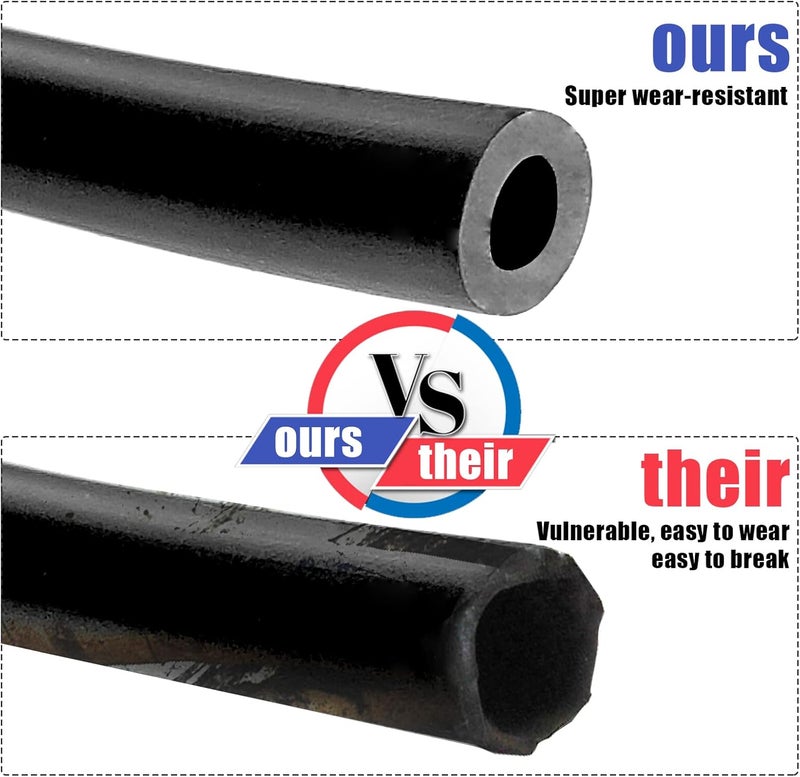 OSIFIT Windshield Washer Hose Kit-158 Inch (4M) Universal Washer Fluid Hose With 12pcs Hose Connector,Connects The Water Tank And The Water Nozzle,Suitable For Most Cars, Suvs, Trucks - Image 5
